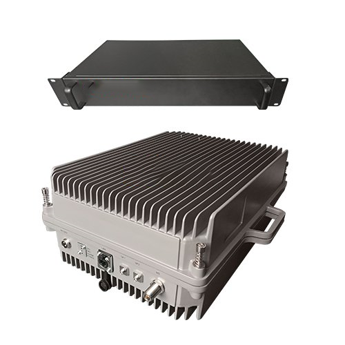  富顺TETRA800数字警用集群数字光纤直放站远近端机